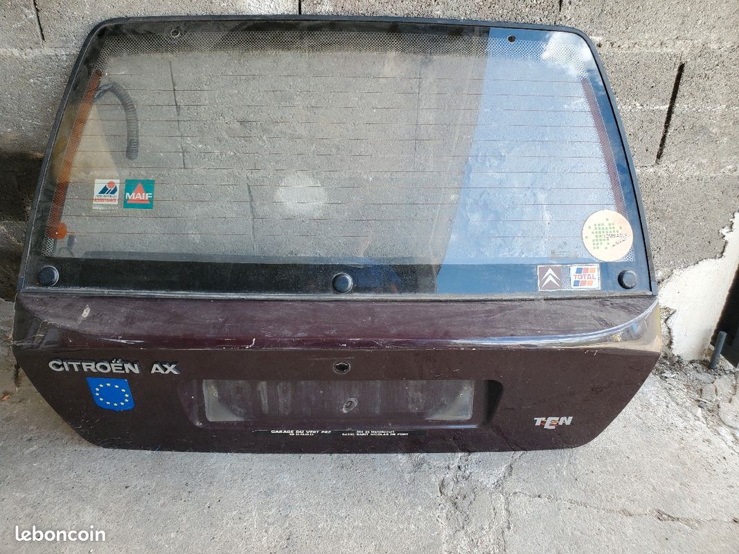 Capot hayon aile PC Citroën AX (image 3)