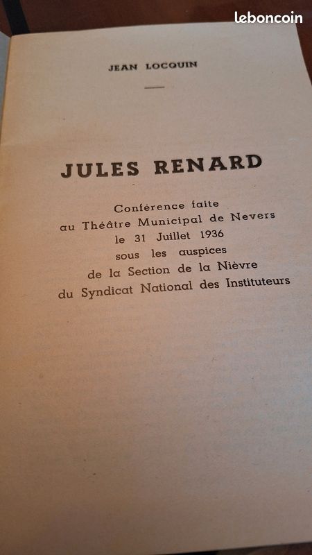 Jules Renard par Jean locquin (image 2)