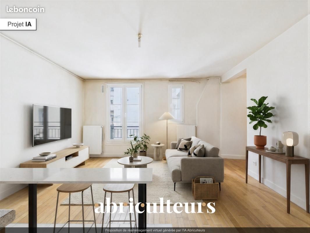 Appartement 3 pièces 57 m² · à Paris · 57 m² · 698 000 €