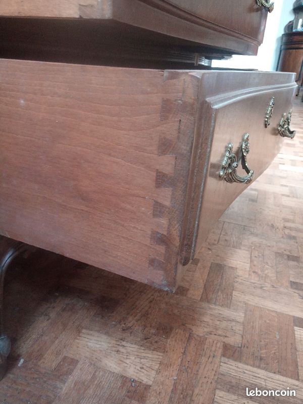 Commode style Louis XV avec marbre (image 5)