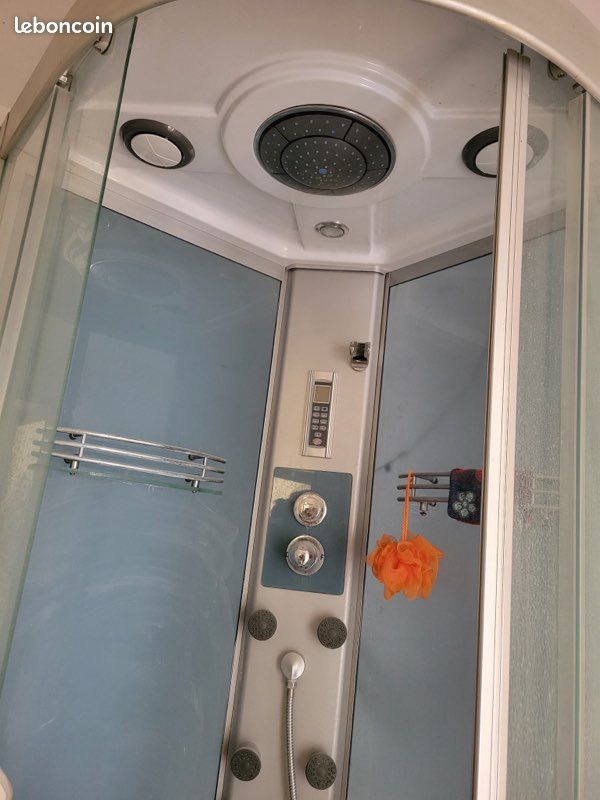Cabine de douche hydromassante avec siège (image 3)