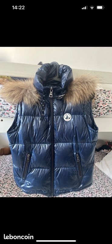 Jott Bleu Marine Jott Veste Sans Manche Doudoune Jott Sans Capuche