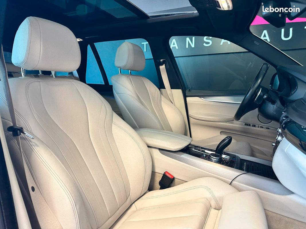 BMW X5 F15 xDrive40e 313 ch BVA8 Pack M - Caméra 360° / Apple Carplay / Toit Ouvrant (image 11)