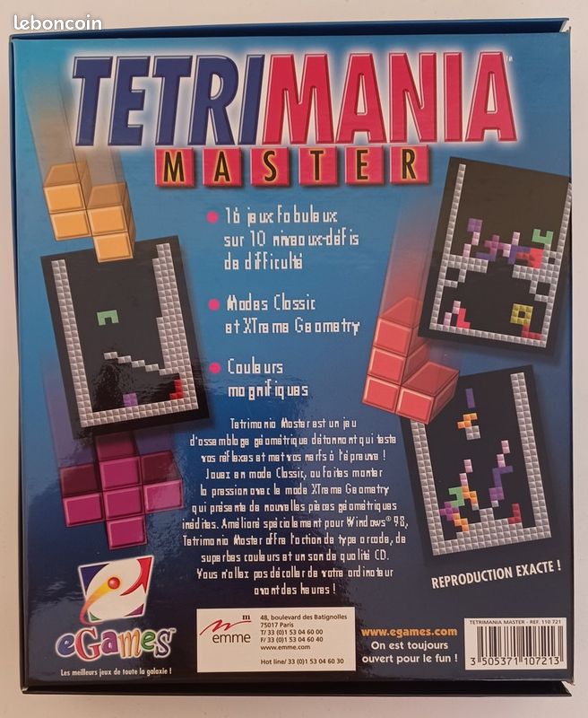 Logiciel PC Tetris mania master (image 2)