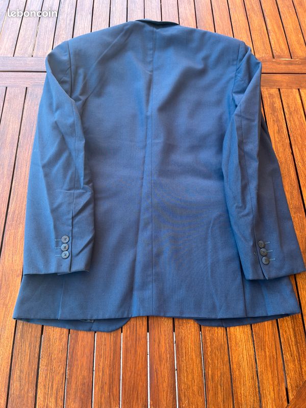 Veste homme bleu clair (image 2)