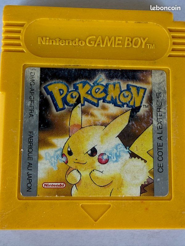 Pokémon Version Jaune – Game Boy – Version française 🇫🇷 💰 (image 1)