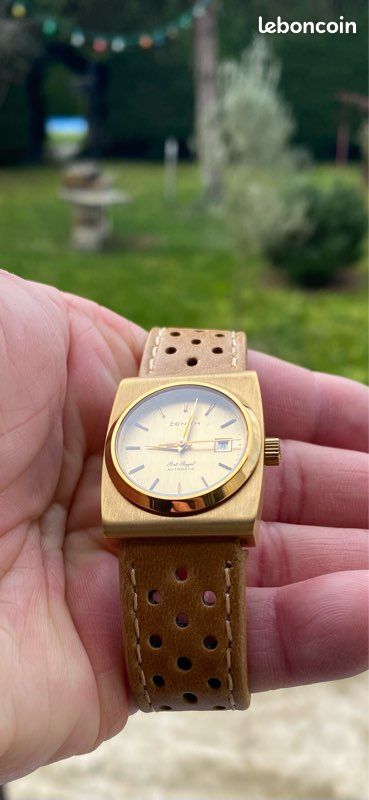 Montre Automatique Femme Zenith Port Royal - Vintage - Avec Date - Fonctionne