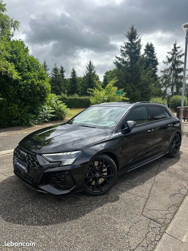 Audi rs3 sportback 8y 400cv française full black modèle 2022 full options garantie juin 2026 - Miniature 2