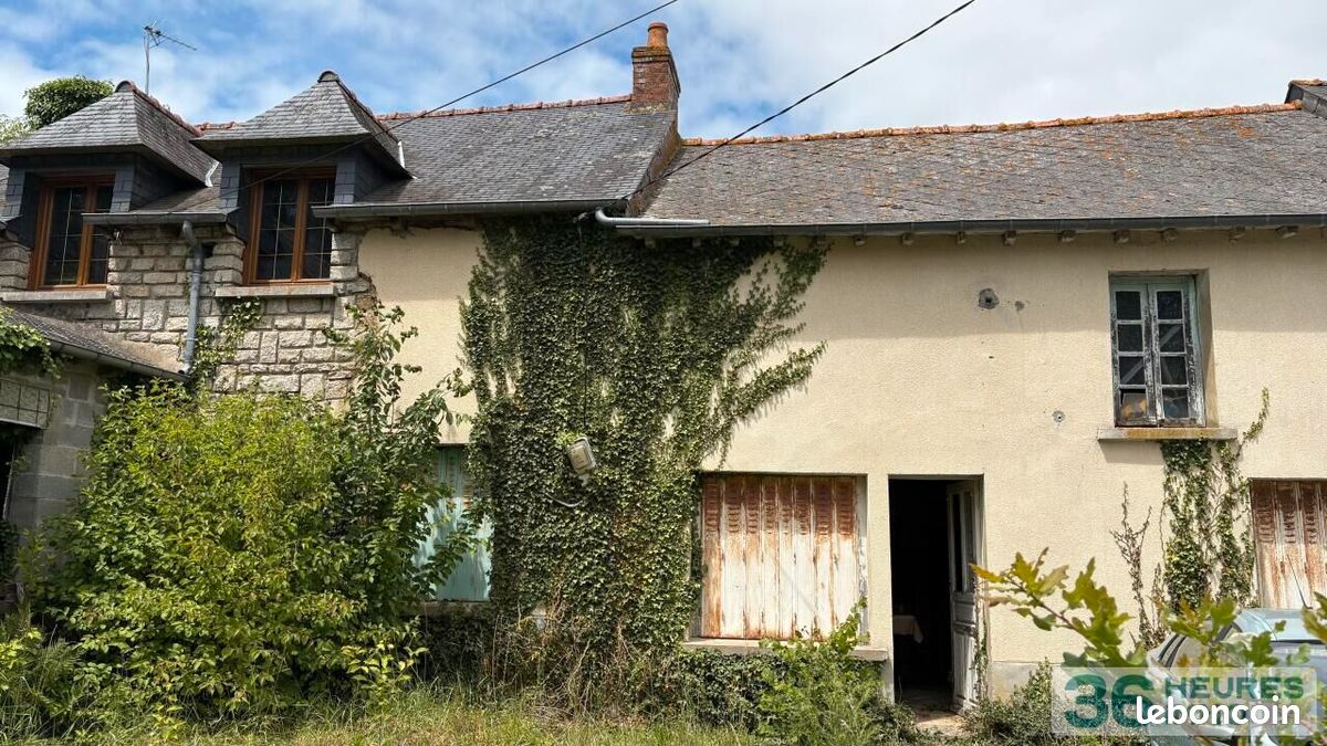 Maison 4 pièces 94 m² · à Saint-Brieuc-de-Mauron · 94 m² · 37 000 €