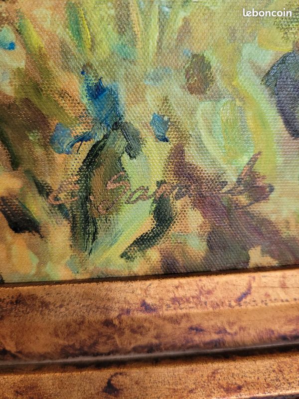 Peinture sur toile, huile, signée comme L. Samuel (image 3)