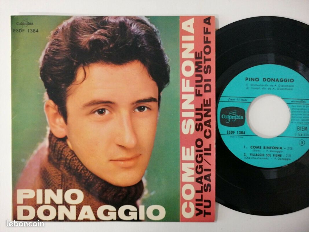 EP PINO DONAGGIO 45 tours (image 1)