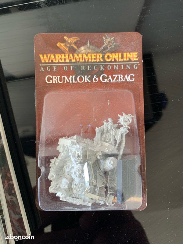 Figurine Grumlock & Gazbag – Games Workshop – Orcs Et Gobelins – Neuf
