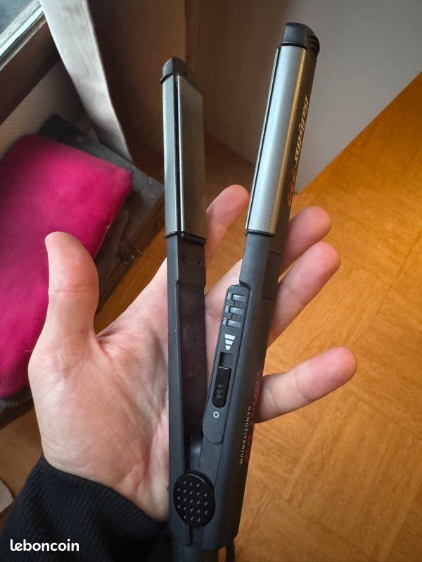 Fer a lisser et boucler babyliss pro nanotitanium (image 11)