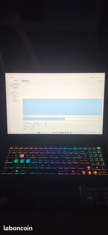 Pc portable msi crosshair 16 hx ultra core 7 255HX RTX 5070 8go vram (image 9)