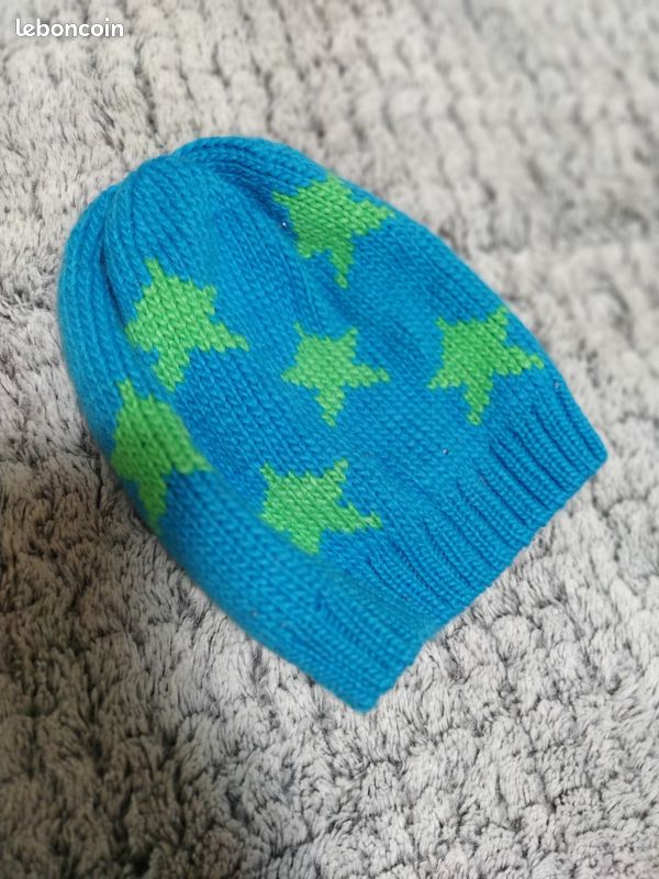 Bonnet BLEU ETOILE (image 1)