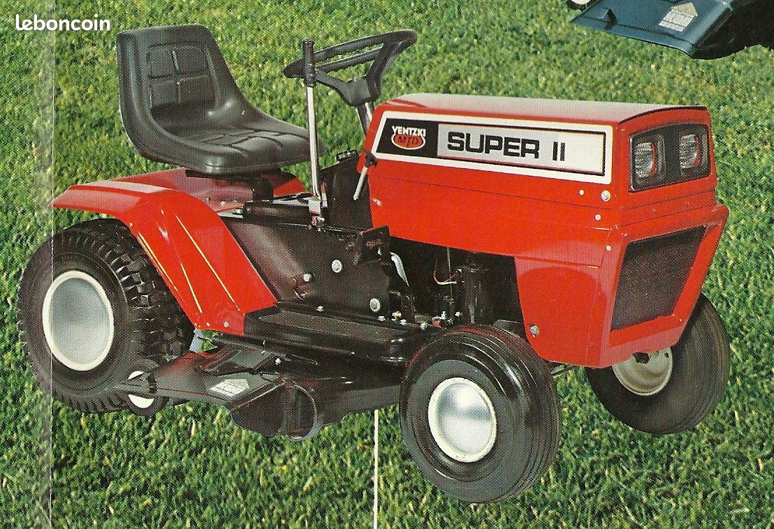 Courroie d'avancement pour micro tracteur MTD (image 2)