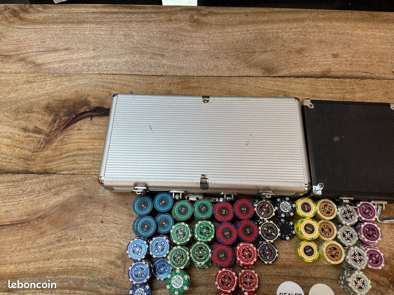 2 Pièces Porte-Frites Cas De Jetons De Poker Détenteurs De Jetons De 2 Pièces Porte-Frites Cas De Jetons De Poker Détenteurs De Jetons De