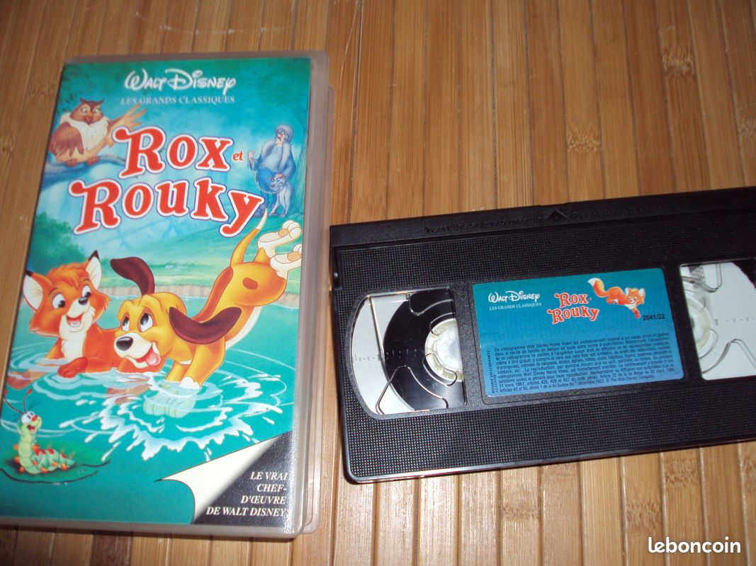 Cassette vidéo dessins animés WALT DISNEY Vidéo (image 1)