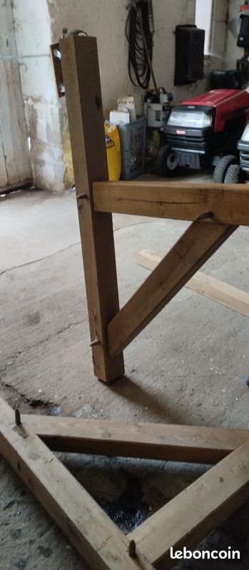 Auvent, marquise en bois (image 3)