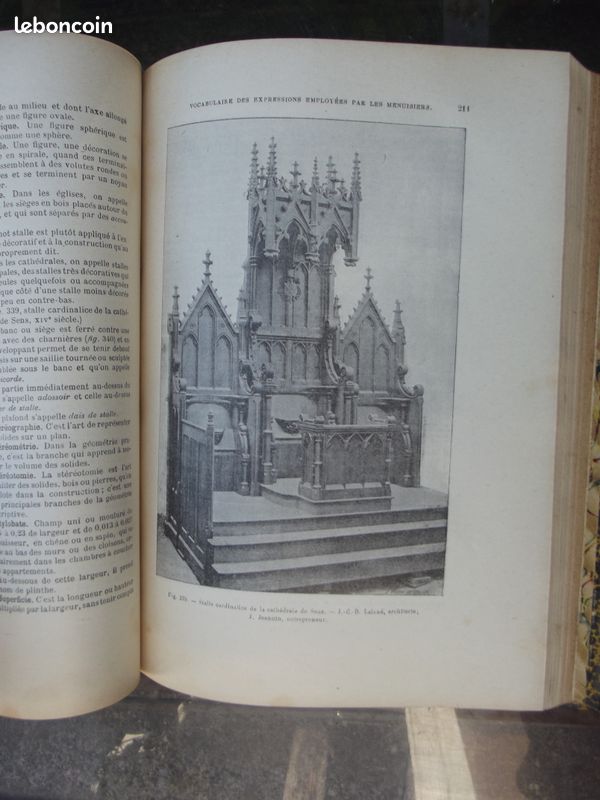 Traité de Menuiserie en 3 Tomes de 1898 (image 4)