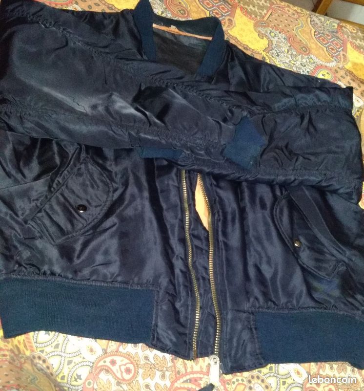 Blouson homme noir T XL (image 3)