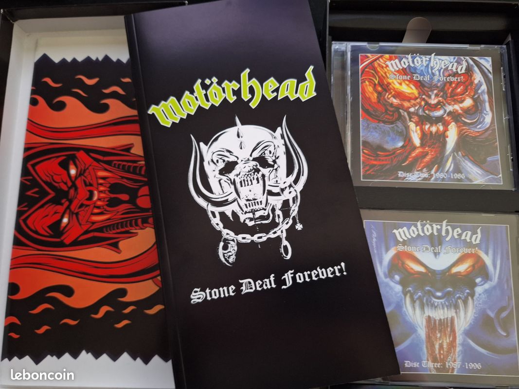 Coffret Collector Motörhead RARE – Stone Deaf Forever (5 CD)- Collection - Boitier excellent état - intérieur NEUF (image 8)