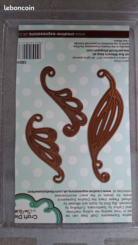 3 dies scrapbooking neufs (image 1)