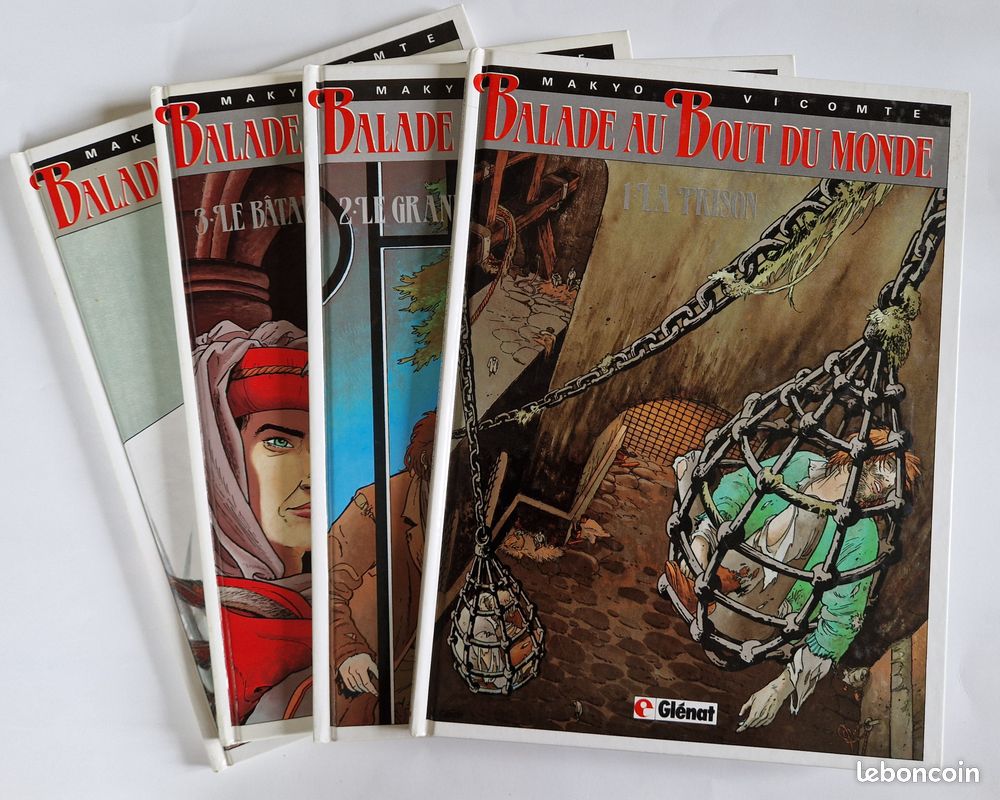 BB « Balade au bout du monde » Tomes 1 à 4 (image 1)