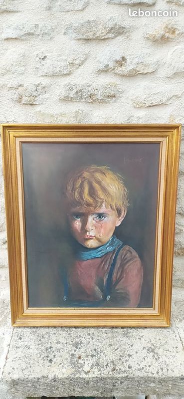 Tableau larmes d'enfants (image 1)