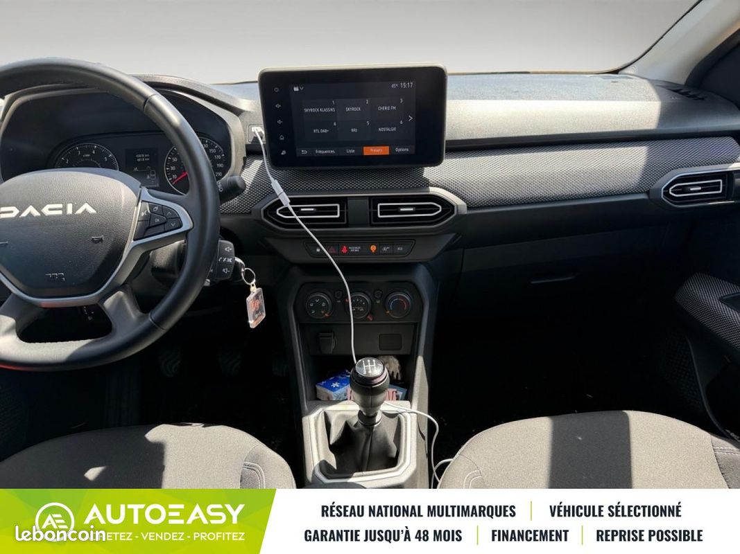 Dacia Sandero ECO-G 100 EXPRESSION / ENTRETIEN DACIA / CARPLAY / BLUETOOTH (image 20)