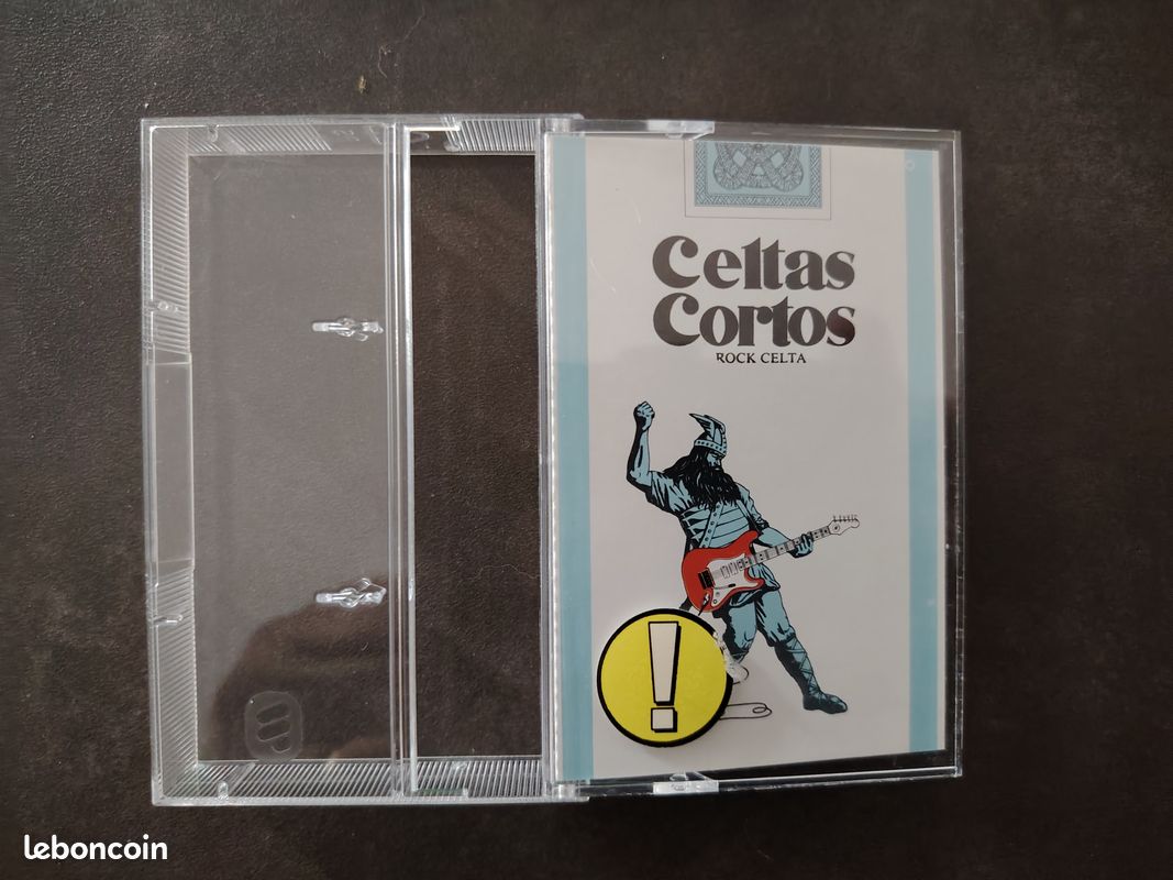 Cassette Audio (K7 - Originale) ... CELTAS CORTOS : ROCK CELTA (Celte) ... 9 Titres (image 1)