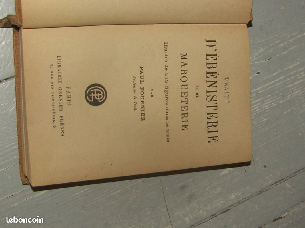 Traité d'ébénisterie et de marqueterie Paul Fournier (image 8)