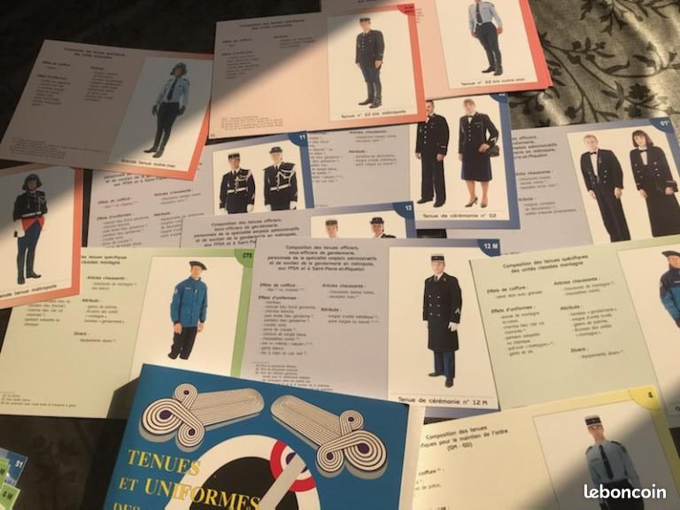 Mémento des « Tenues et uniformes des personnels de la Gendarmerie