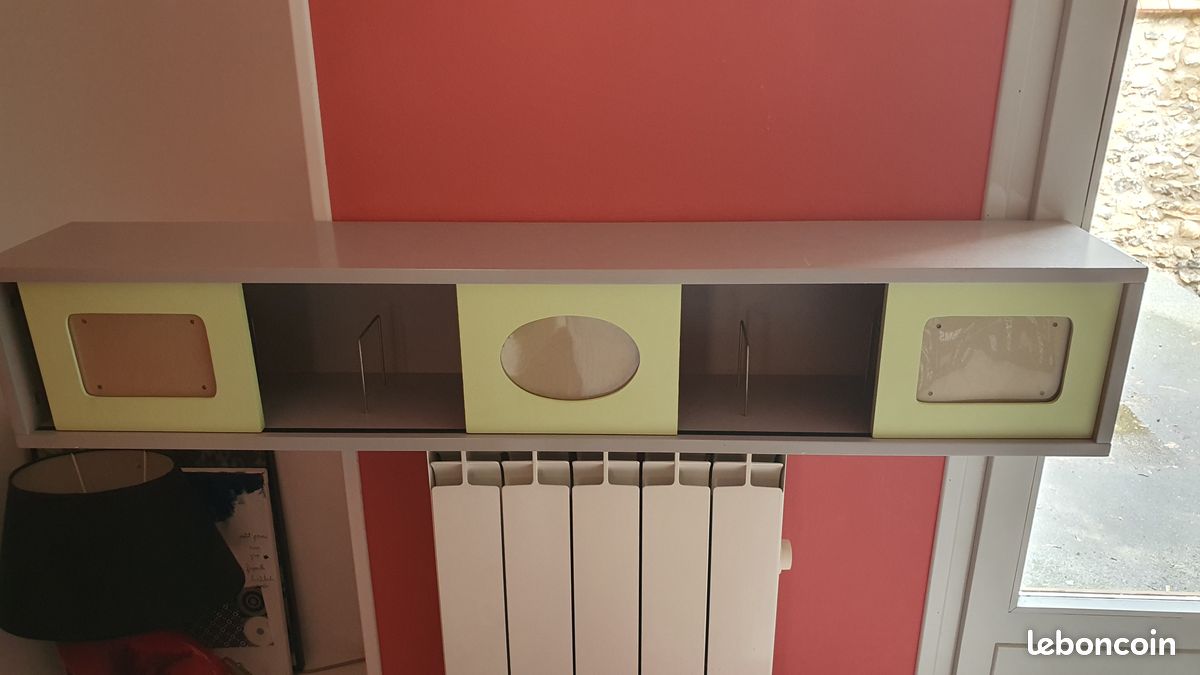 étagères avec trois portes coulissante (image 2)