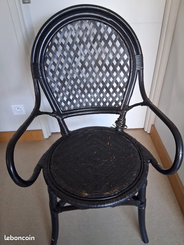 2 chaises en rotin (image 4)
