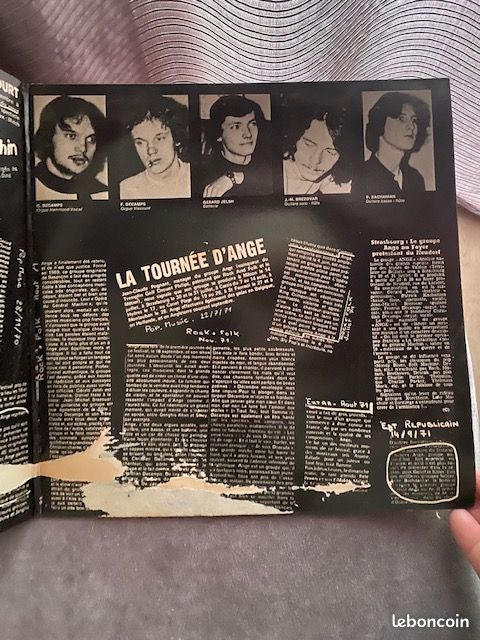 ANGE vinyle 1970-1971 (image 3)