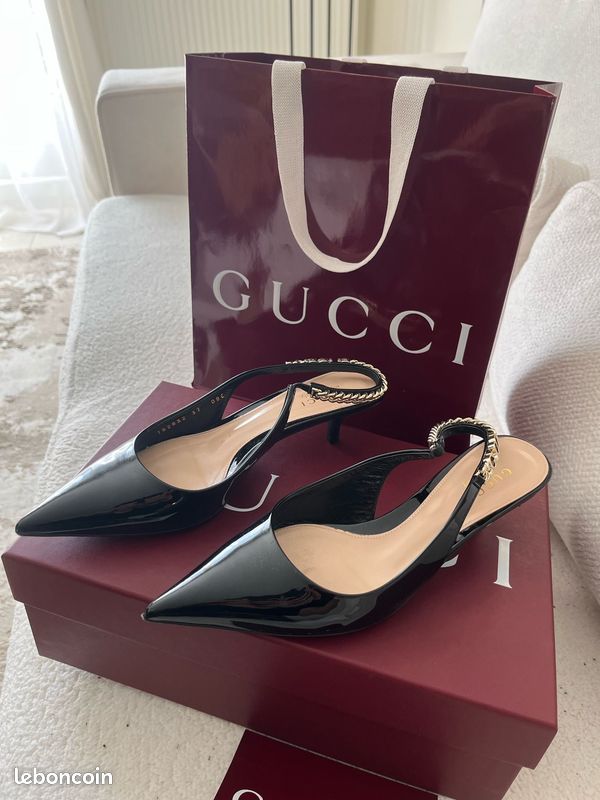 Escarpins Gucci Signoria – Très bon état – Portées une seule fois