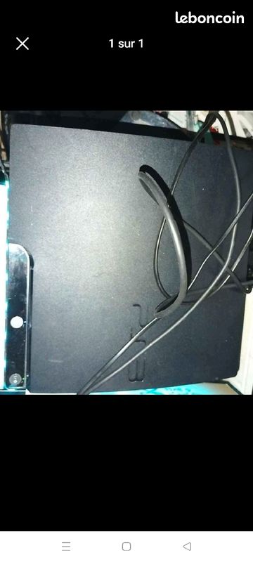 PS3 + 1 manette+plusieurs jeux (image 1)
