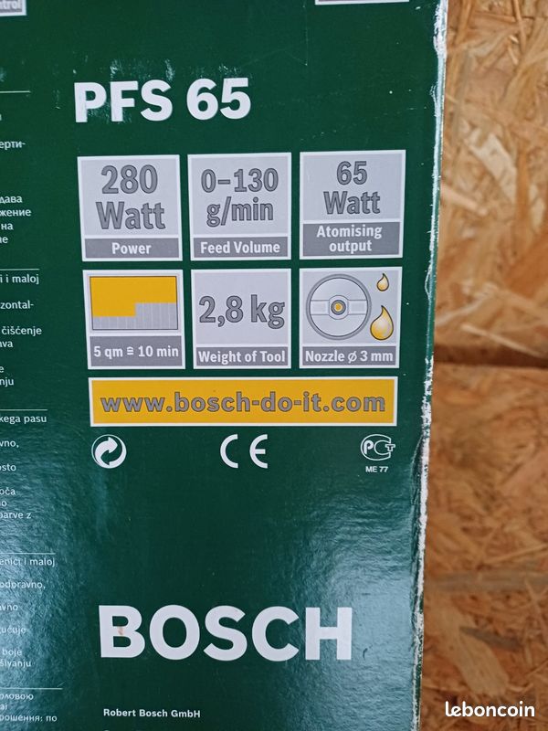 Pistolet à peinture bosch (image 2)