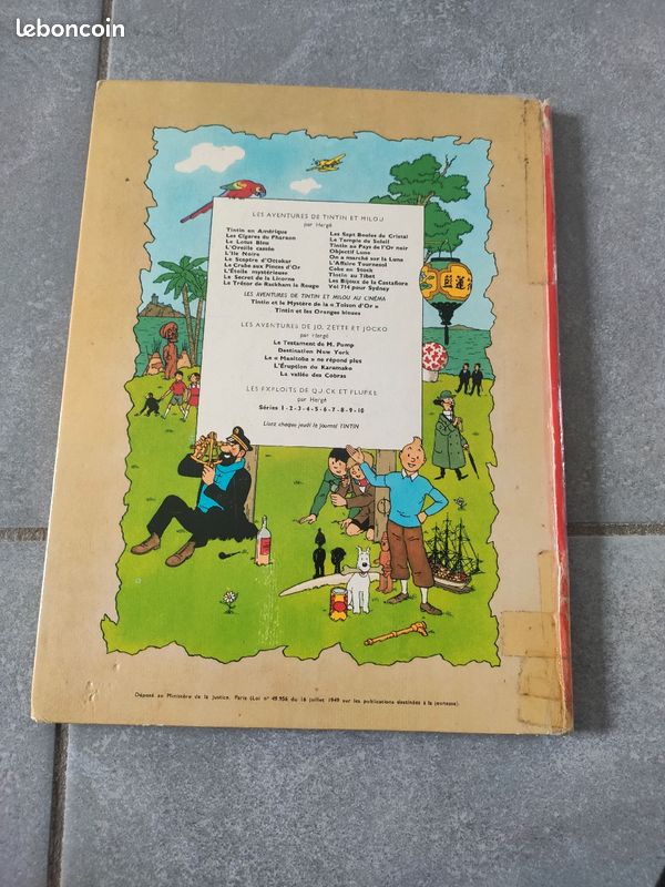 Tintin Vol 714 pour Sydney Ed.1968 (image 2)