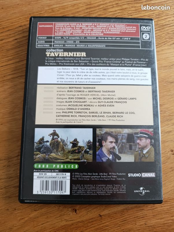 DVD Capitaine Conan (image 2)