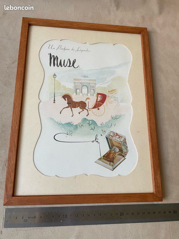 Publicité Vintage parfum 