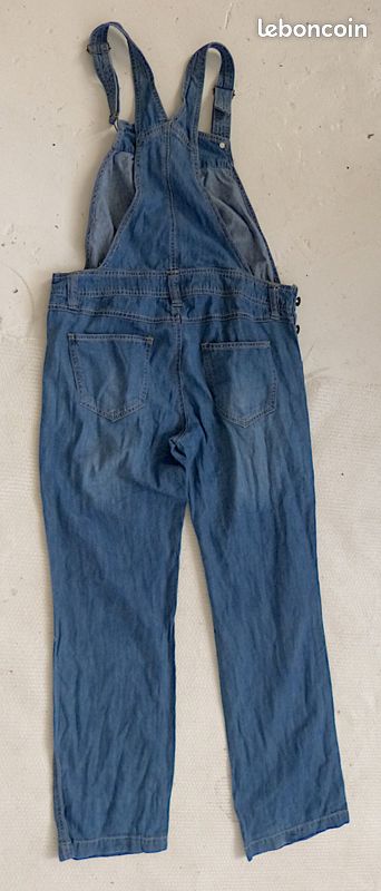 Cocoon La Redoute salopette en jean combinaison grossesse 38