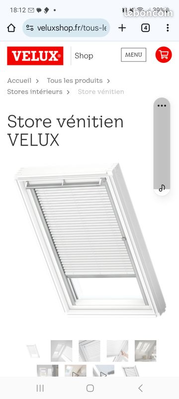 Store venitien velux M04 (image 3)