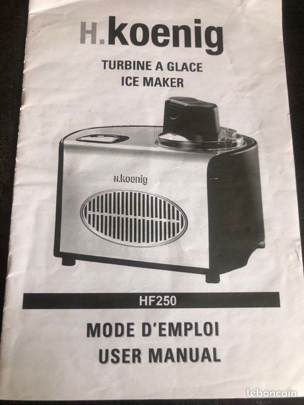 Turbine à glace koenig (image 1)