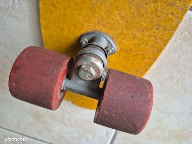 Skateboard Oldschool Vintage Sprinter Années 70 - Planche 63 Cm Fibre De Verre - Occasion