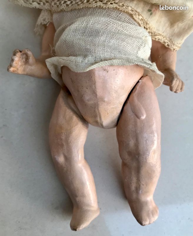 Allemagne-Armand Marseille - Poupée Tête Porcelaine Marquée En Creux Armand Marseille Germany 390 A 6