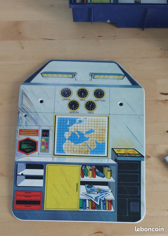 Big Jim Série Commando – Base De Contrôle (Global Command Center) – Mattel NEUF