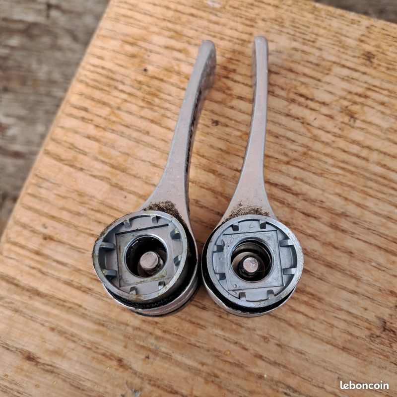 Levier De Vitesse Shimano 105 SL-1050 Vintage – 6 Vitesses, Guidoline, Argent