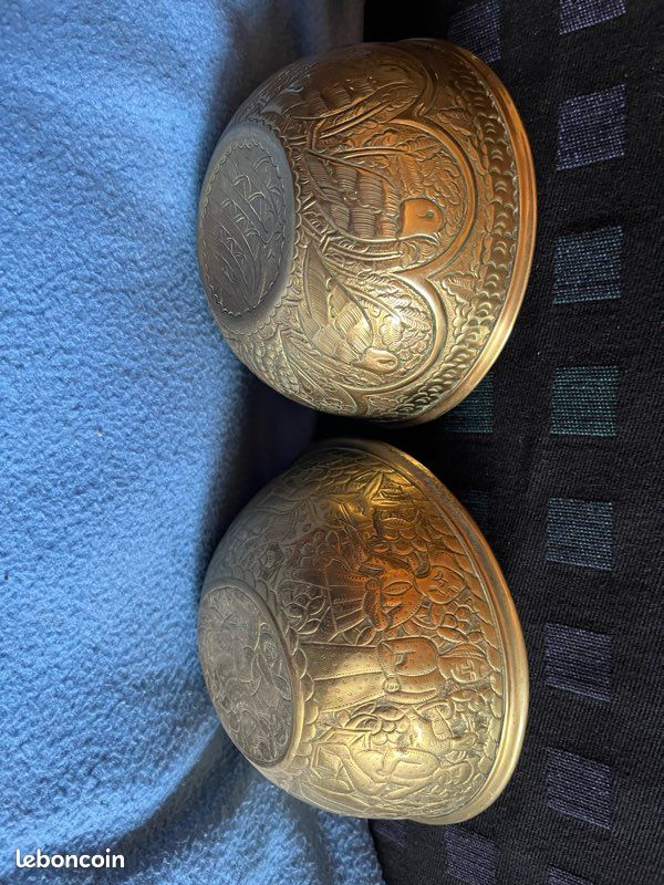 2 Vide-poches en cuivre (image 2)